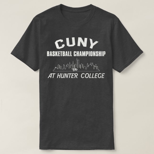 CUNY Basketball-mästerskap T Shirt (Design framsida)