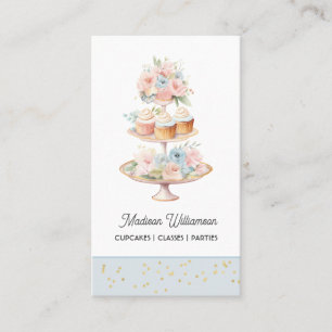 Cup Cake Bakery   Baker Chef Catering ELLER Kod  Visitkort