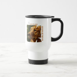 Cup of Love Dog Lover Travelers Mug Resemugg