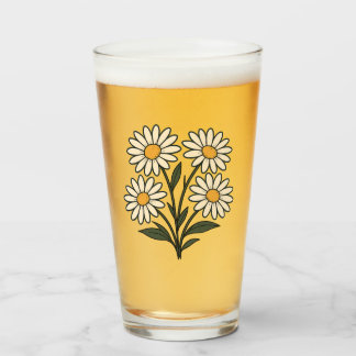 cup with flowers glaskopp