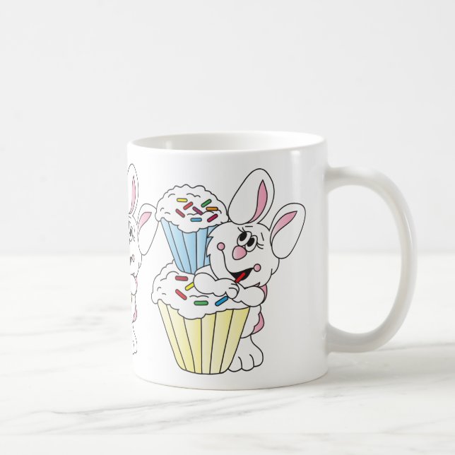 Cupaka Bunny Påsk Kaffemugg (Höger)