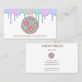 Cupaka Logotyp Bakery Chef,Söt Affärskort Visitkort