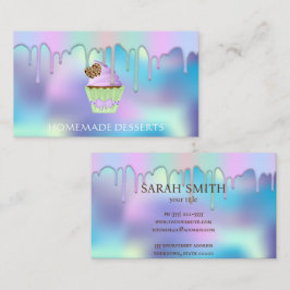 Cupaka Logotyp Bakery Chef,Söt Affärskort Visitkort
