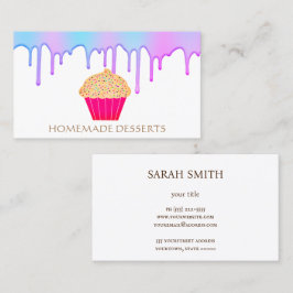 Cupaka Logotyp Bakery Chef,Söt Affärskort Visitkort