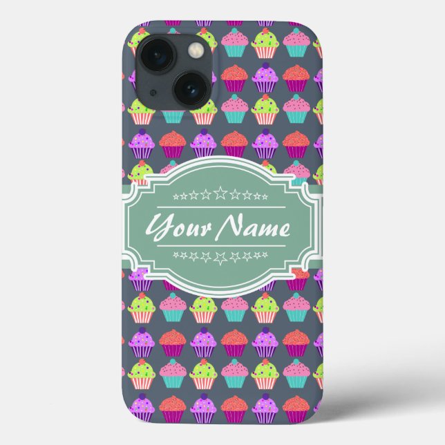 Cupaka Mönster MintPersonalized Namn (Baksida)