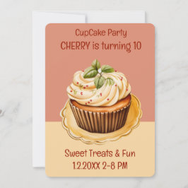 Cupaka Party Sweet Trets Inbjudningar