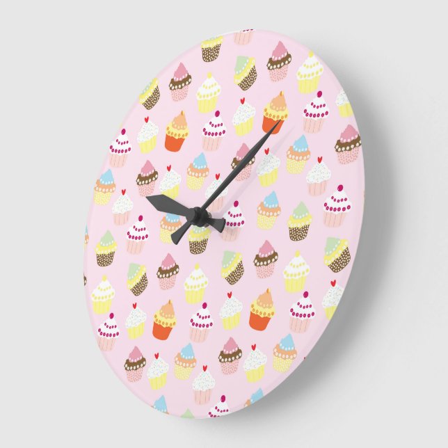 Cupaka Party Wall Clock Stor Klocka (Vinkel)