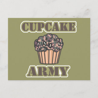 Cupcake-armén Vykort
