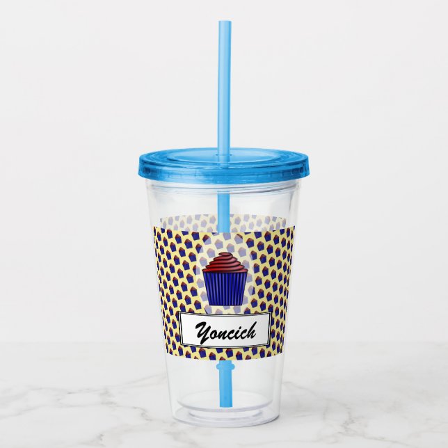 Cupcake av Kenneth Yoncich Take Away Mugg (Framsida)