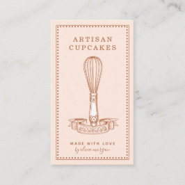 Cupcake Bagare Bageri Konditor Visitkort