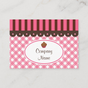 Cupcake Bageri Affärskort Visitkort