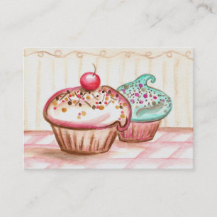 Cupcake Bageri Visitkort