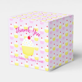 Cupcake Bakning Födelsedag Presentaskar