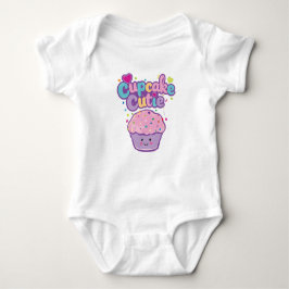Cupcake Cutie Kawaii Style Konfetti, Prickar Hjärt T Shirt