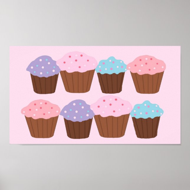 Cupcake Delight Poster (Framsidan)