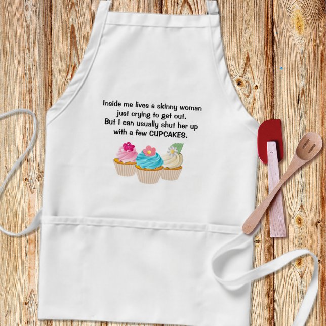 Cupcake Diet Humor Förkläde (Skapare uppladdad)