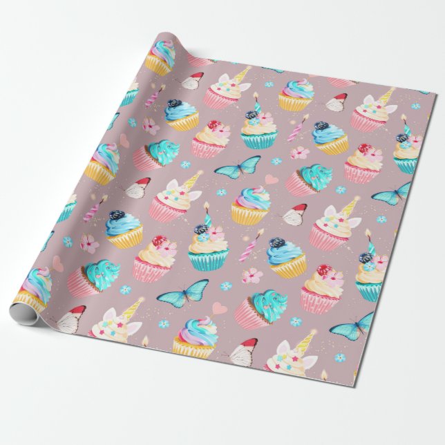 Cupcake-fest Presentpapper (Utrullad)