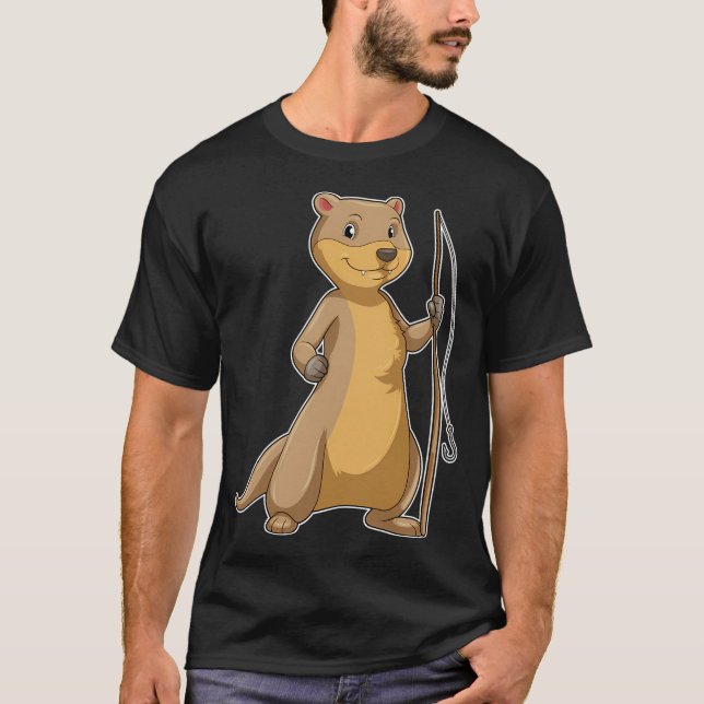 Cupcake Fiskare Fisk Fiske T Shirt (Framsida)