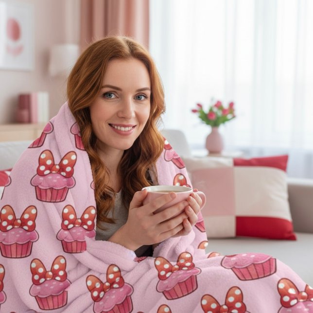 Cupcake Fleece Blanket (Skapare uppladdad)