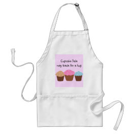 Cupcake-försäljning Förkläde
