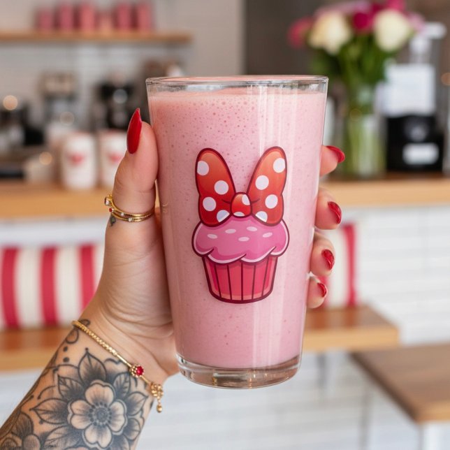 Cupcake Glass Glaskopp (Skapare uppladdad)