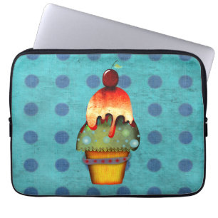 Cupcake glass Neopren väska