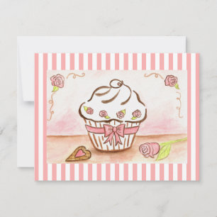 Cupcake-inbjudan Inbjudningar