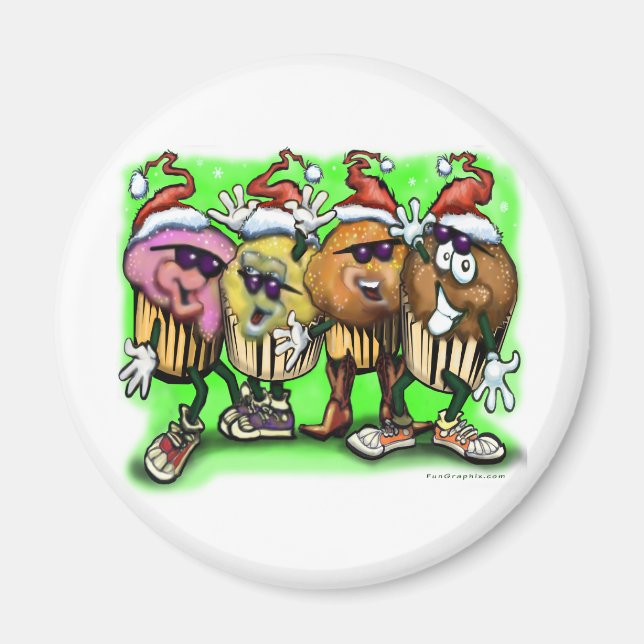 CupCake-jul Magnet (Framsidan)