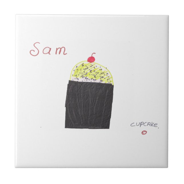 CUPCAKE KAKELPLATTA (Framsidan)