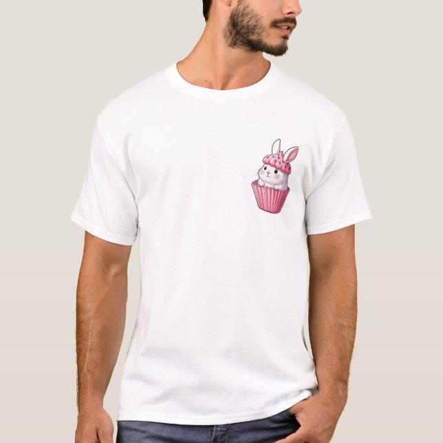Cupcake Kanin T Shirt (Framsida)