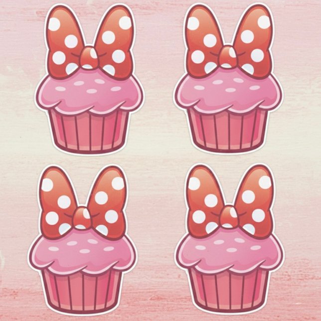 Cupcake-klistermärke Klistermärken (Skapare uppladdad)