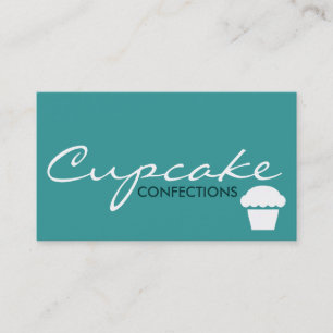 CUPCAKE-konfektioner (anpassadet färg) Visitkort