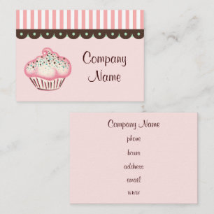 Cupcake Näringslivet Kort