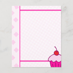 Cupcake-papper Flygblad