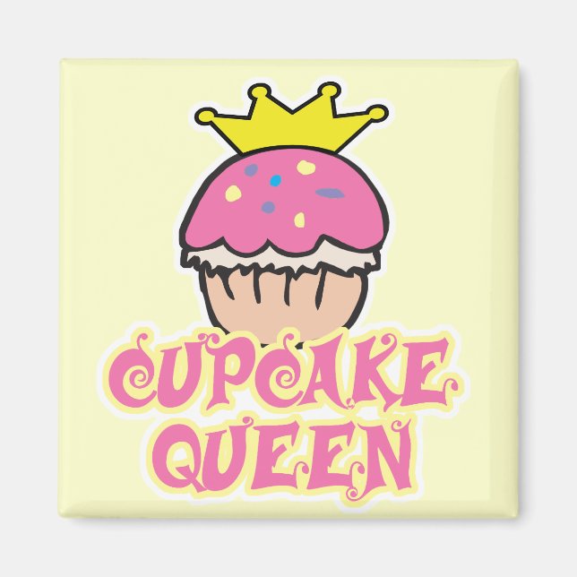 Cupcake Queen Magnet (Framsidan)