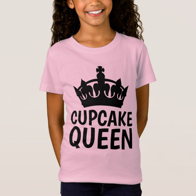 CUPCAKE QUEEN T-shirts (Framsida)