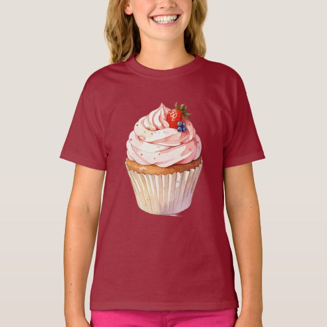 Cupcake  t shirt (Framsida)