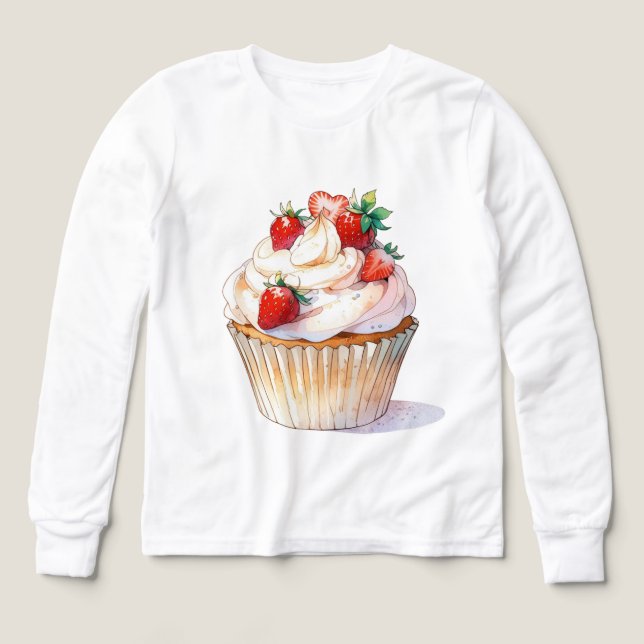 Cupcake  t shirt (Design framsida)