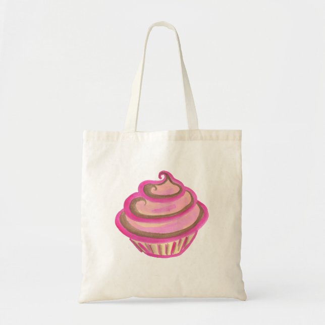 Cupcake-väska Tygkasse (Framsidan)