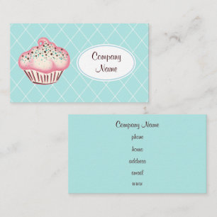 Cupcake-visitenkort Visitkort