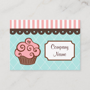 Cupcake-visitenkort Visitkort