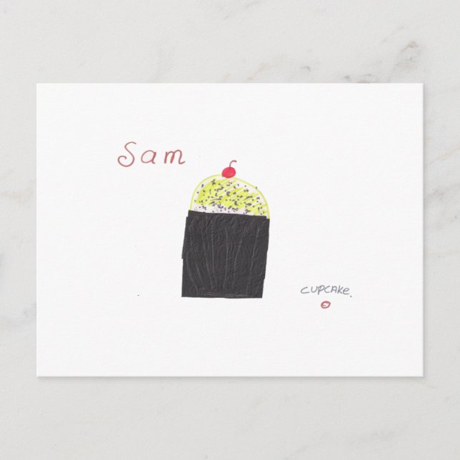CUPCAKE VYKORT (Framsida)