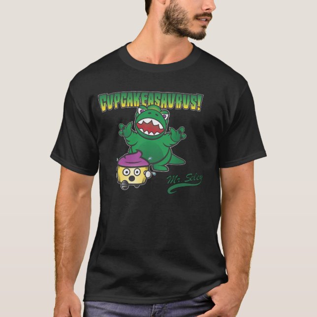 Cupcakeasaurus! T-shirt (Framsida)