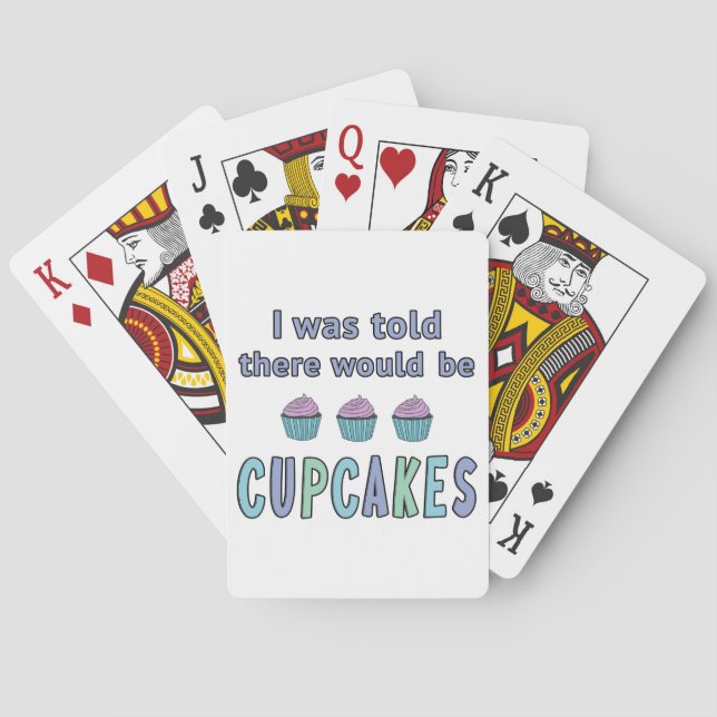 Cupcakes Casinokort (Baksidan)