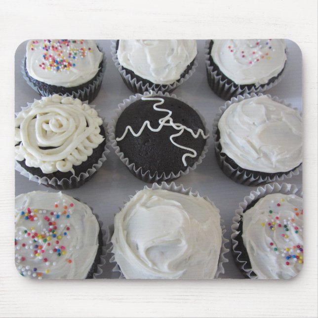 Cupcakes i mängder musmatta (Framsidan)