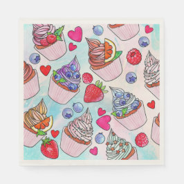 Cupcakes Pappersservett