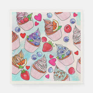 Cupcakes Pappersservett