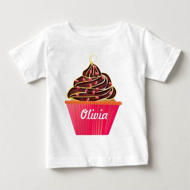 Cupcakes Tee Shirt (Framsida)