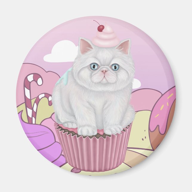Cupcat Magnet (Framsidan)