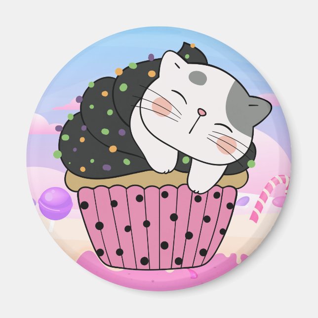Cupcat Magnet (Framsidan)